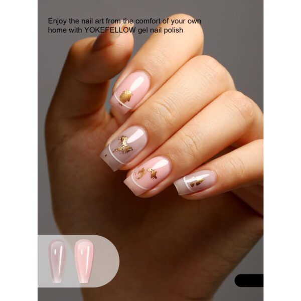 Jelly Nude Gel Polish Set - Image 3