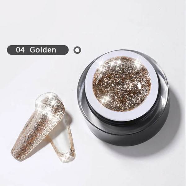 High Flash Glitter Gel Nail Polish Set - Image 7
