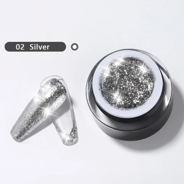 High Flash Glitter Gel Nail Polish Set - Image 5