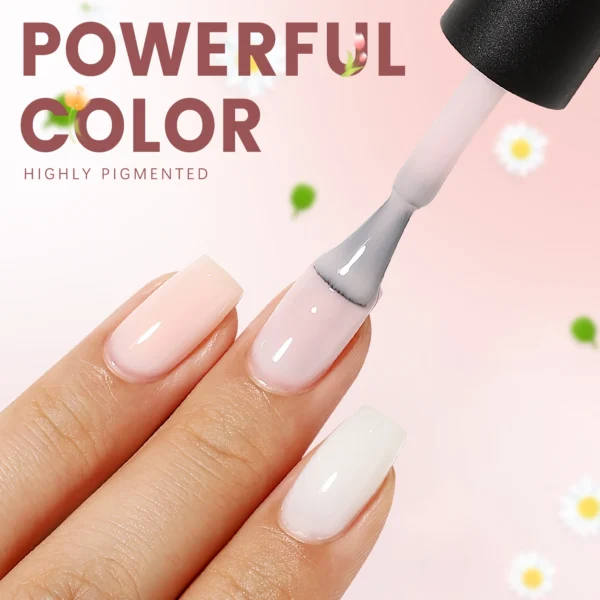 Sheer Pastel Gel Nail Polish Kit - Image 3