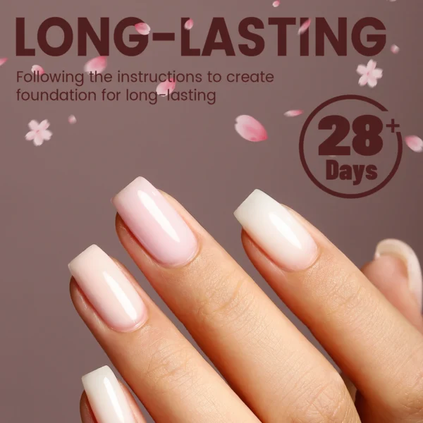 Sheer Pastel Gel Nail Polish Kit - Image 5