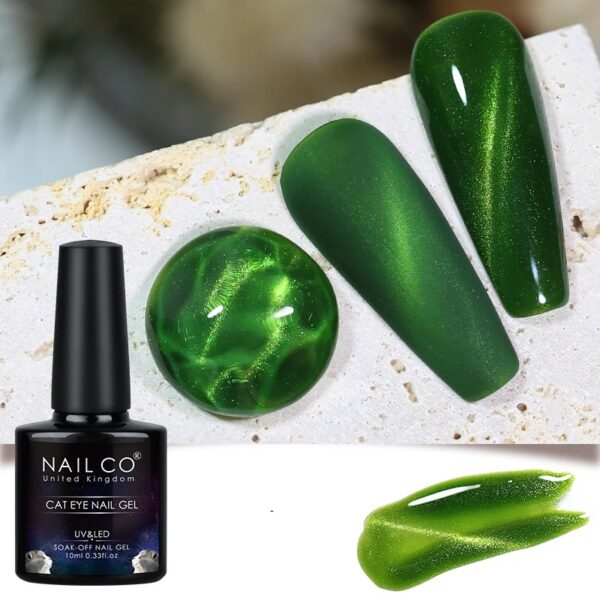 Crystal Cat Eye Magnetic Gel Nail Polish - Image 2