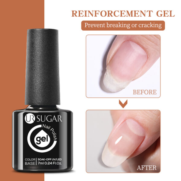 7ml Gel Nail Polish Reinforcement & Top Coat - Image 4