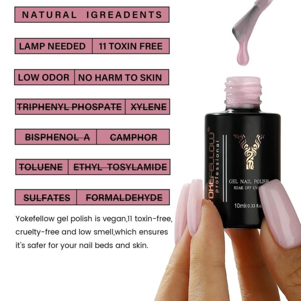 Nude Gel Nail Polish - Image 5