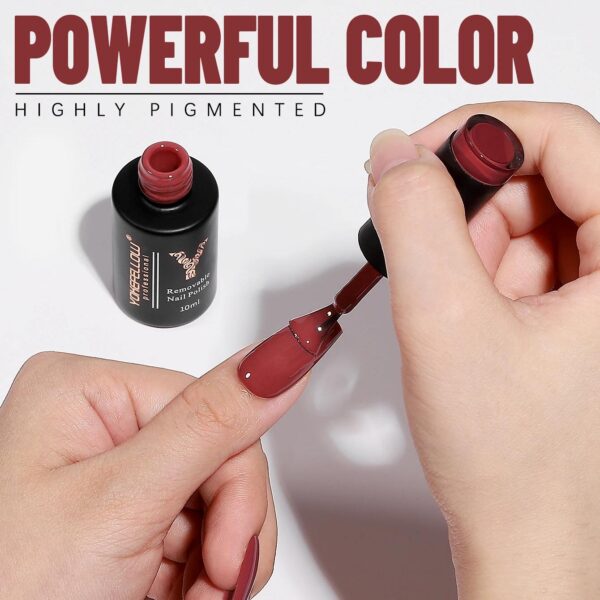 Brown Gel Nail Polish - Image 6