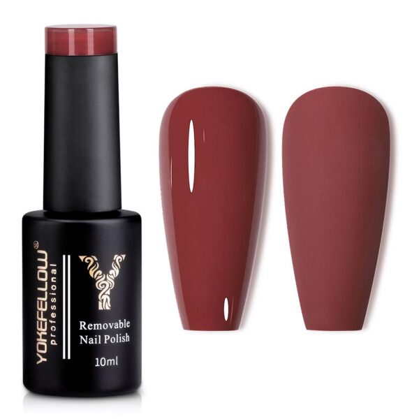 Brown Gel Nail Polish - Image 2
