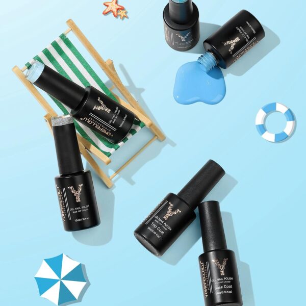 6Pcs Gel Nail Polish Set - Image 5