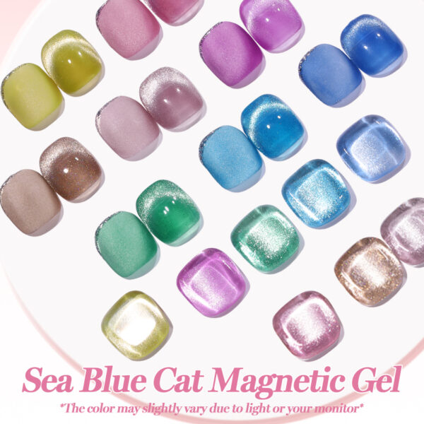 Cat Magnetic Glitter Gel Nail Polish - Image 5