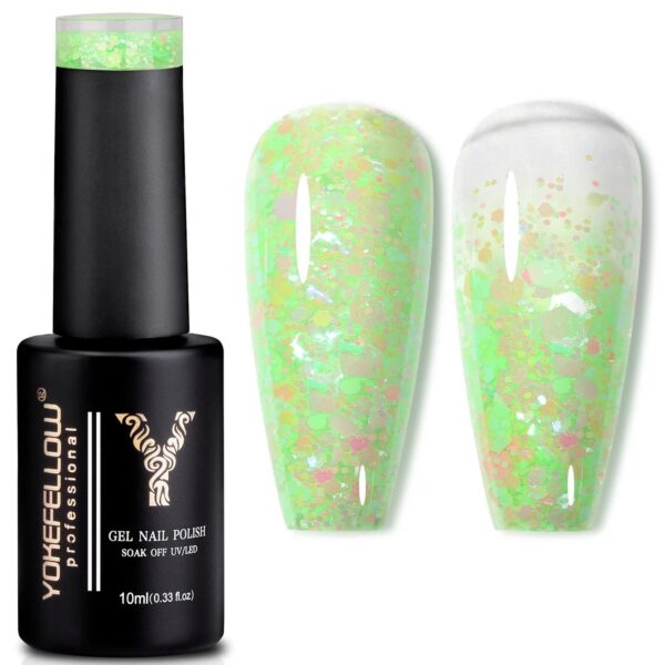 Glitter Sequins Gel Nail Polish - Image 4
