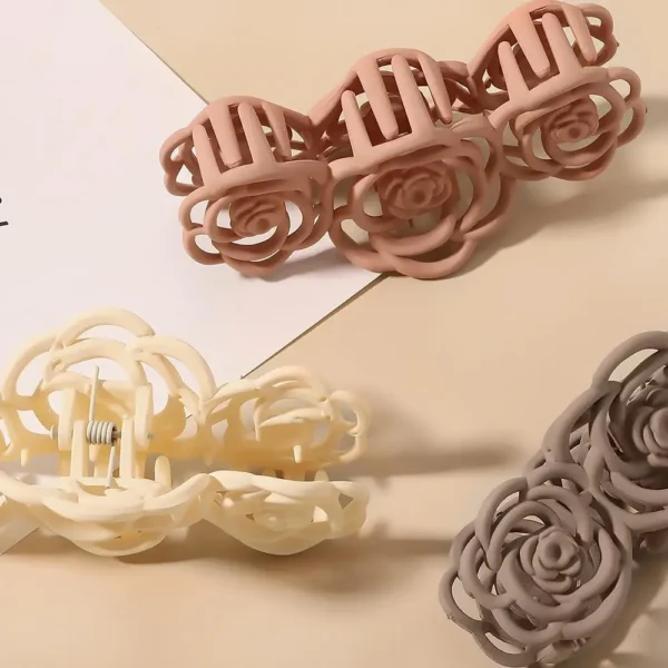Elegant Rose Hairpin - Image 3