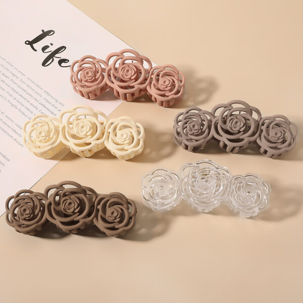 Elegant Rose Hairpin - Image 2