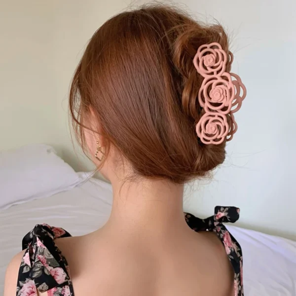 Elegant Rose Hairpin - Image 5