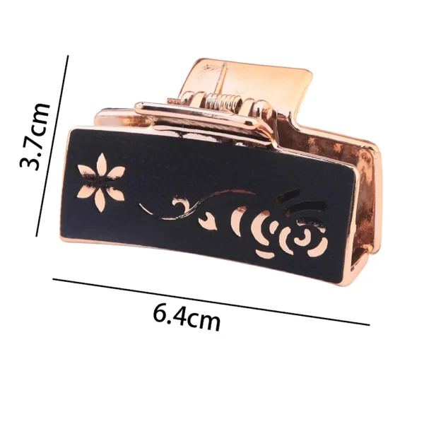 Elegant Floral Hair Claw for Women - Image 7