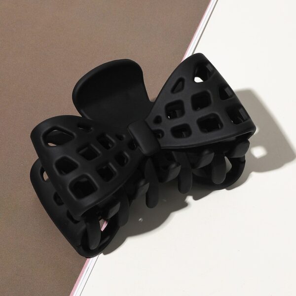 Striped Bow Tie Hairpin Barrettes - Image 6