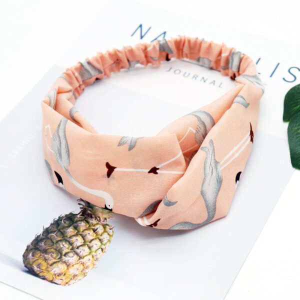 Stylish Women's Canvas Headband Turban - Image 6
