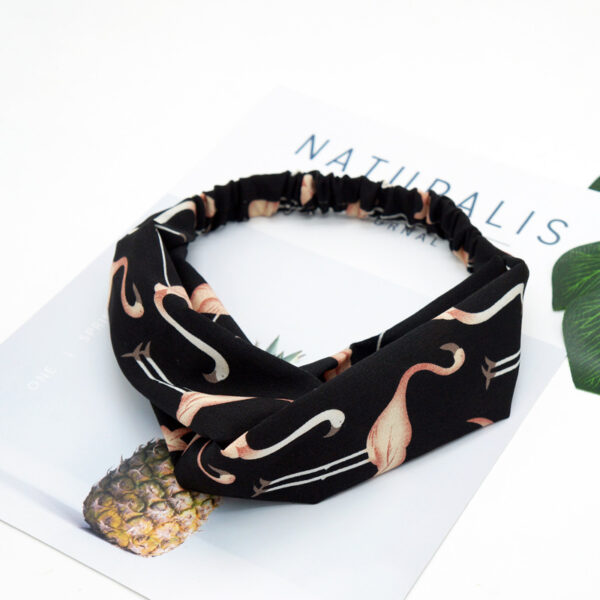 Stylish Women's Canvas Headband Turban - Image 3