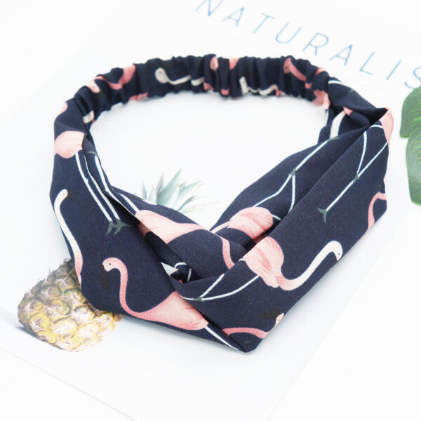 Stylish Women's Canvas Headband Turban - Image 5
