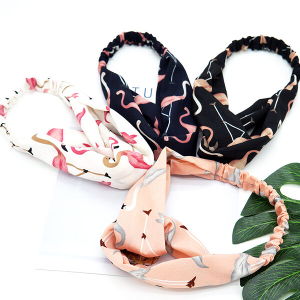 Stylish Women's Canvas Headband Turban - Image 2