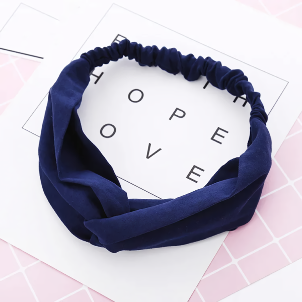 Turban Solid Headband for Women - Image 6