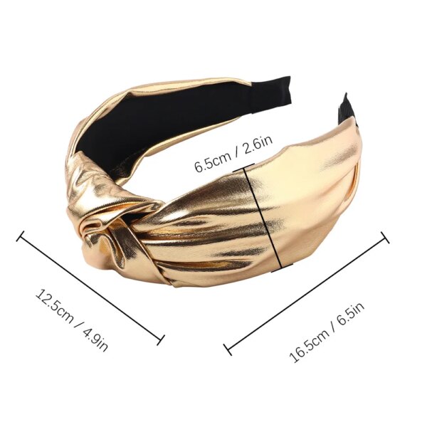 Shiny Cross Cloth Hairpin - Image 8