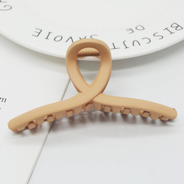 Stylish Frosted Cross Geometry Hairpin for Women - Image 6