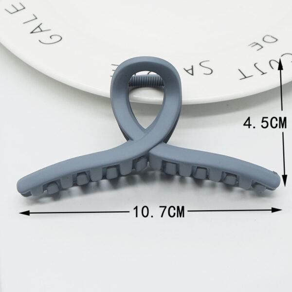 Stylish Frosted Cross Geometry Hairpin for Women - Image 7