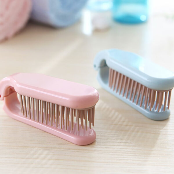Compact Foldable Detangling Hair Brush & Scalp Massager - Image 5