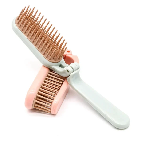 Compact Foldable Detangling Hair Brush & Scalp Massager - Image 7