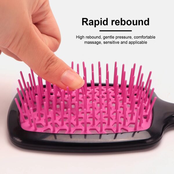 Wide Teeth Air Cushion Scalp Massage Comb - Image 4