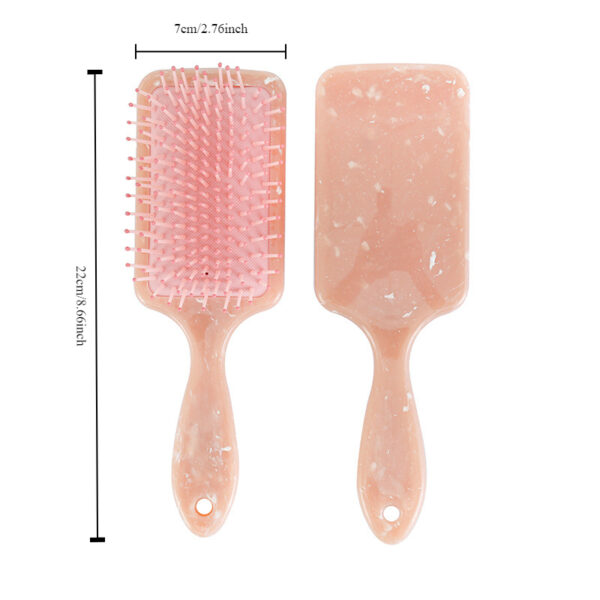 Marble Air Cushion Scalp Massage Hairbrush - Image 6