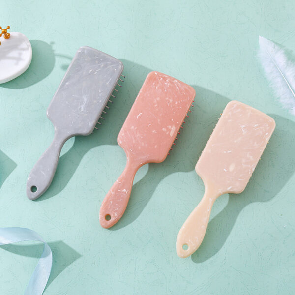 Marble Air Cushion Scalp Massage Hairbrush - Image 4