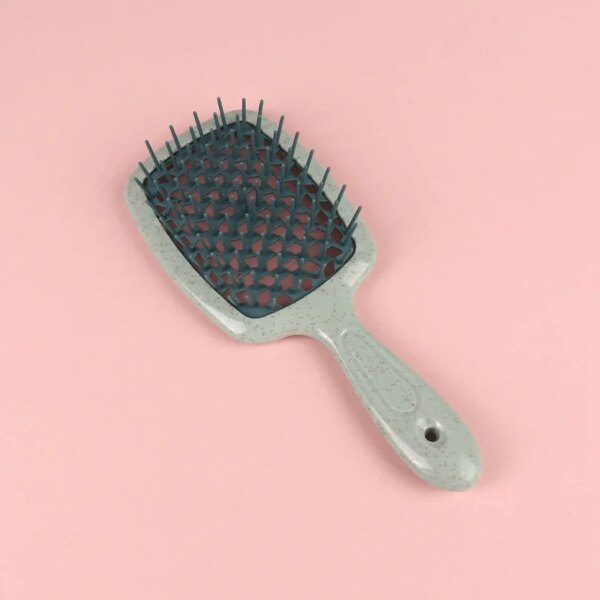 Square Grid Hollow-out Massage Comb - Image 3