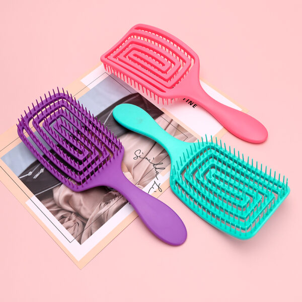 Anti-Static Detangling Hairbrush for Wet Hair - Image 3