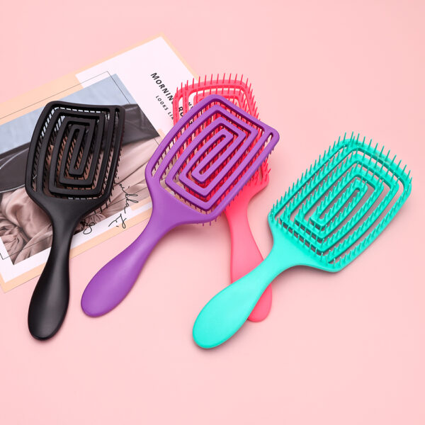 Anti-Static Detangling Hairbrush for Wet Hair - Image 2