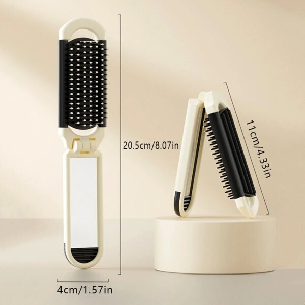Portable Folding Hairbrush - Image 5
