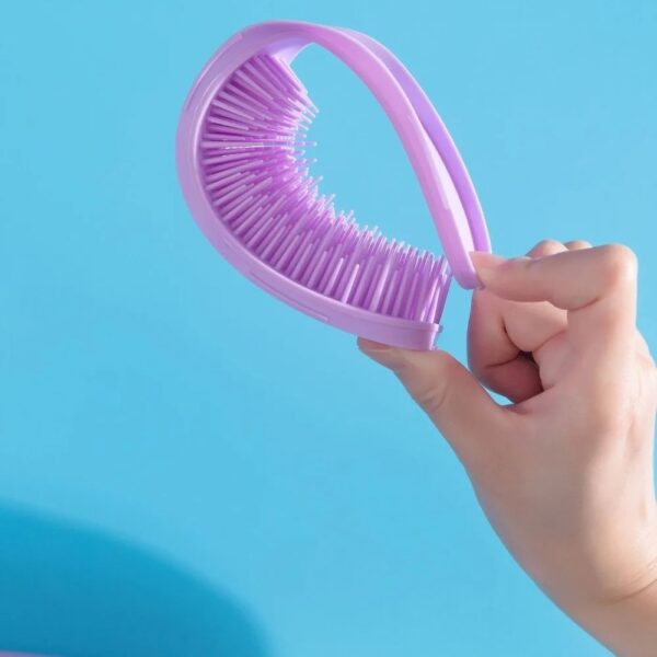 Long Handle Anti-Static Scalp Massage & Detangling Hair Brush - Image 4