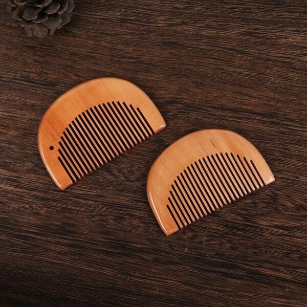 Portable Wooden Hair and Beard Comb - Image 5