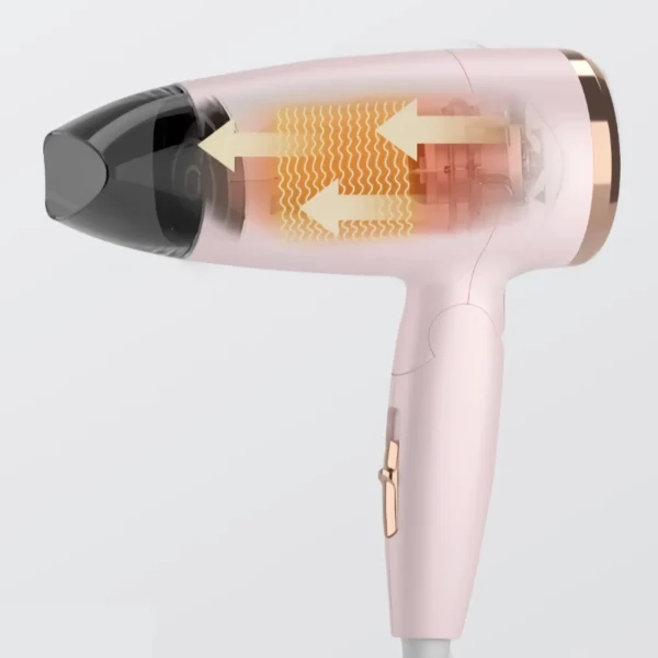 Compact Foldable Hair Dryer for Travel and Student Use - Image 5
