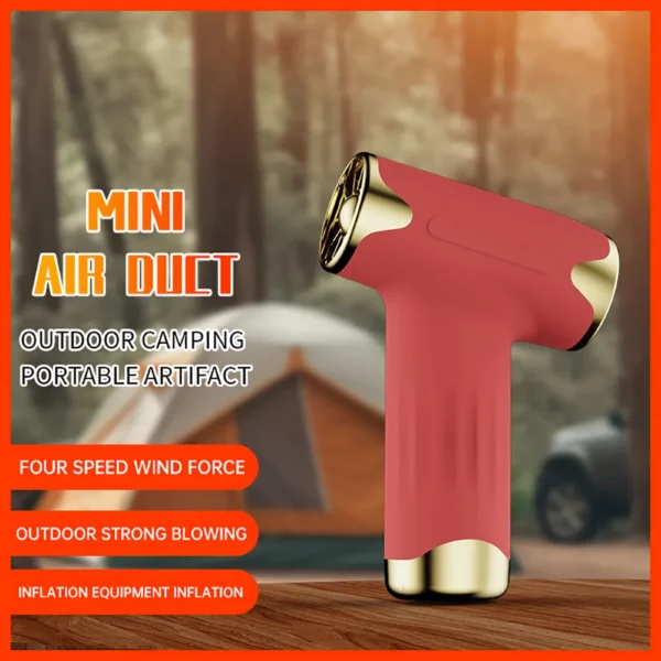 Cordless Travel Hair Dryer with 4 Speeds - Image 3