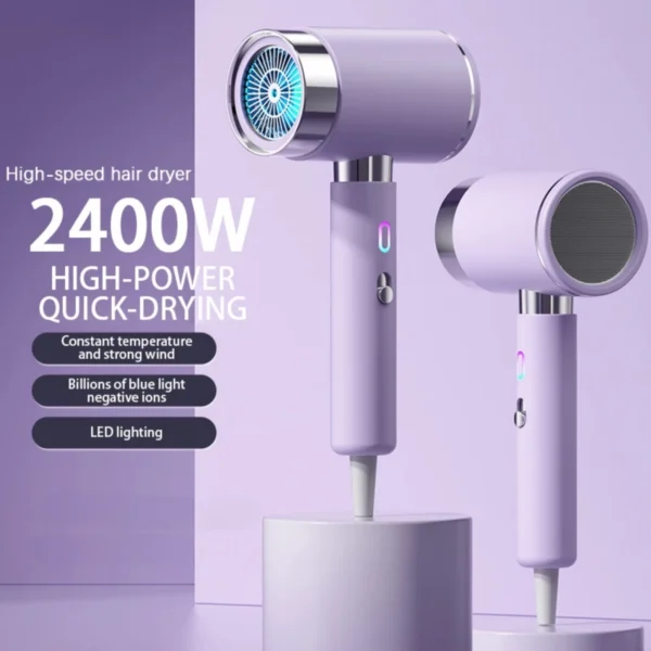 Wireless Rechargeable High-Power Leafless Hair Dryer - Image 2