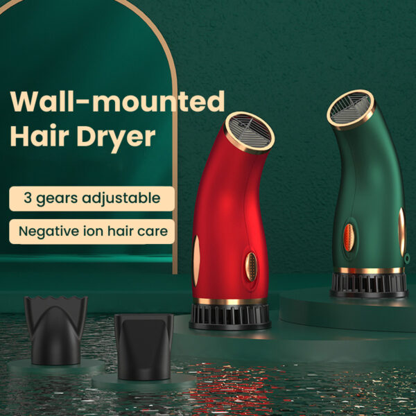 Wall-Mounted High Power Negative Ion Hair Dryer - Image 4