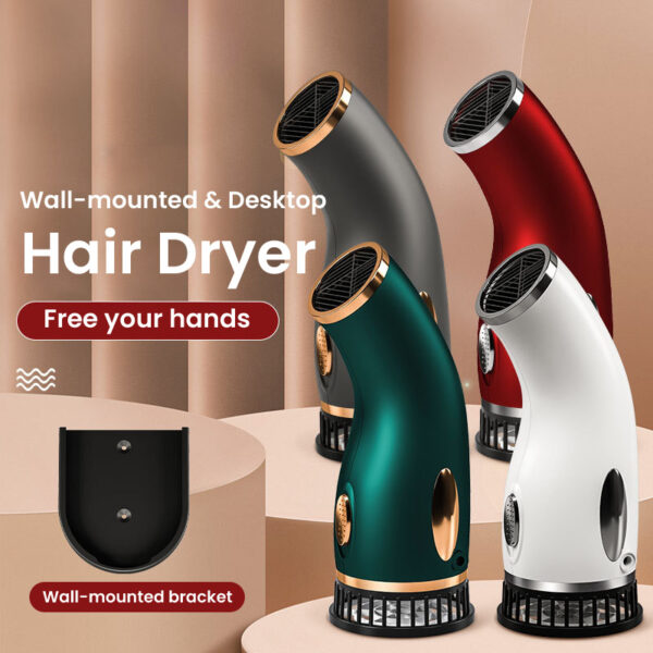 Wall-Mounted High Power Negative Ion Hair Dryer - Image 2