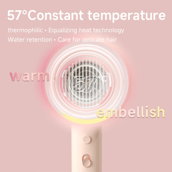 High-Power Ionic Hair Dryer with Smart Temperature Control - Image 4