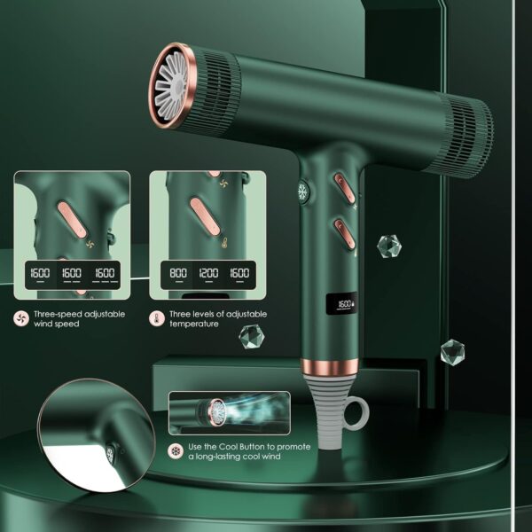 High-Speed Professional Hair Dryer 113,000 rpm/min - Image 3