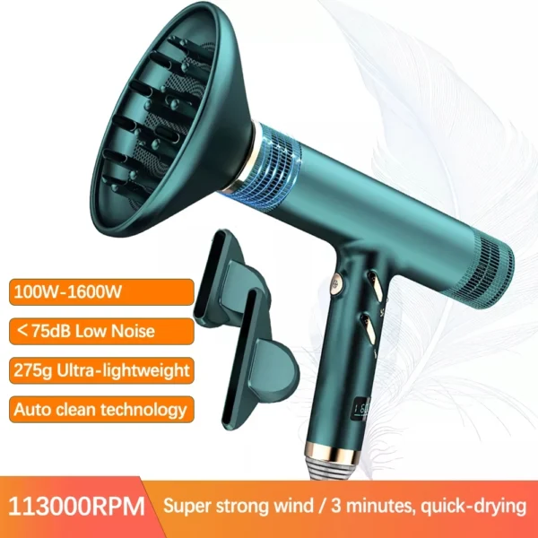 High-Speed Professional Hair Dryer 113,000 rpm/min - Image 2