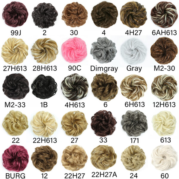 Messy Chignon Donut Hair Bun Pad - Image 7