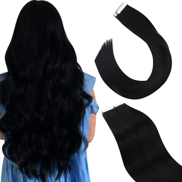 Luxurious Tape-In Human Hair Extensions - Image 2