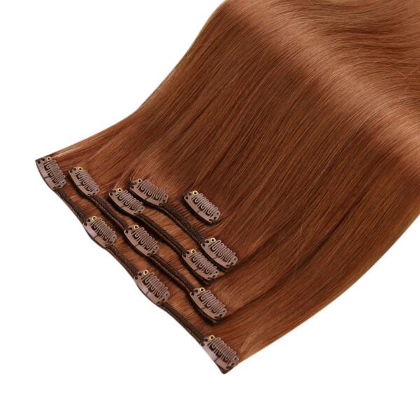 12-inch Clip-In Human Hair Extensions - Image 3