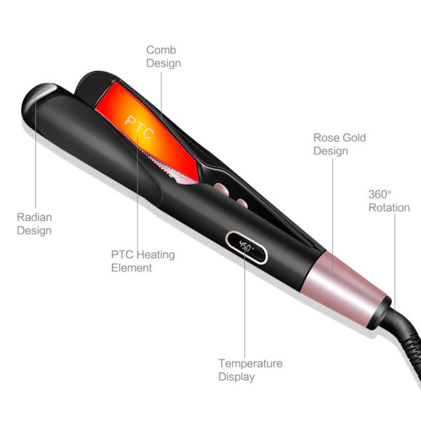 Twist Hair Straightener and Curler - Image 7