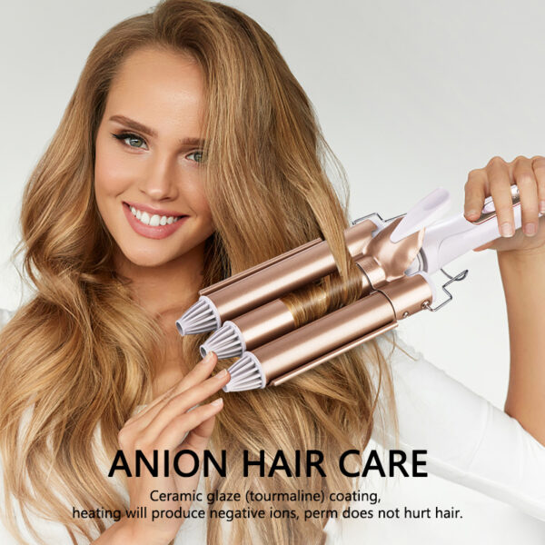 Professional Triple Barrel Hair Curler - Image 2